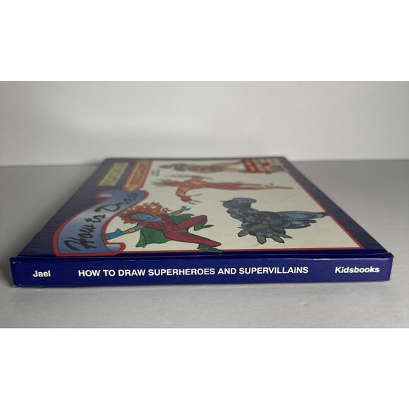 How to Draw Superheroes & Super Villains Aliens Monsters Fantasy Creatures Book - Picture 3 of 9